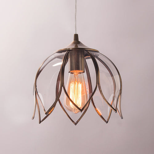 Eraeora Vintage Pendant Light - Ø24cm Clear