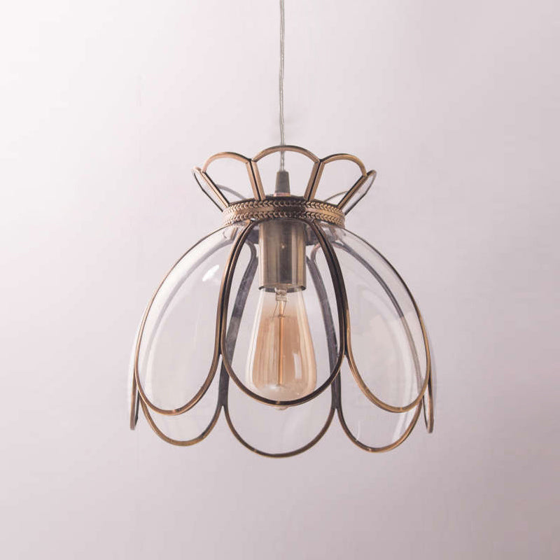 Eraeora Vintage Pendant Light - Ø27cm Clear
