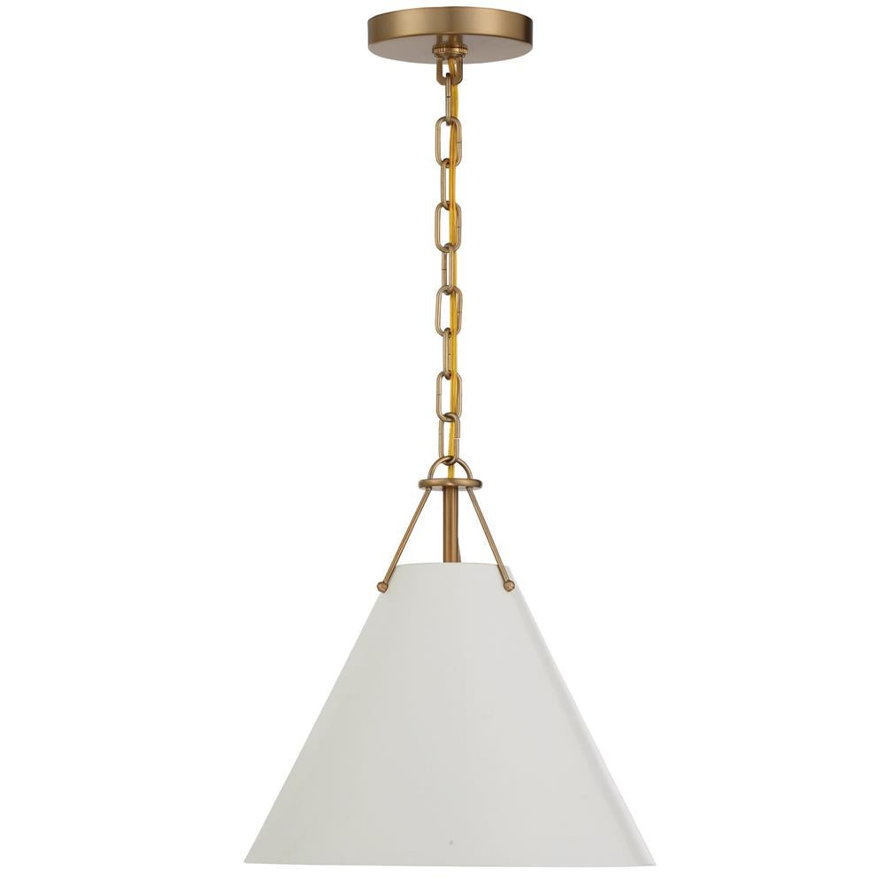 Itale Metal Pendant Light - White