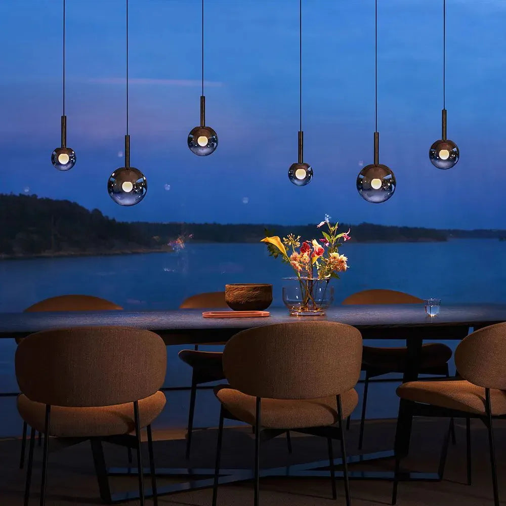 Vetheel Glass Cloud Pendant Light