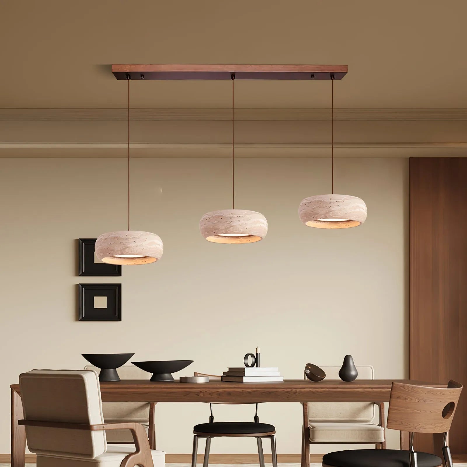 Eurvaran Travertine Pendant Light