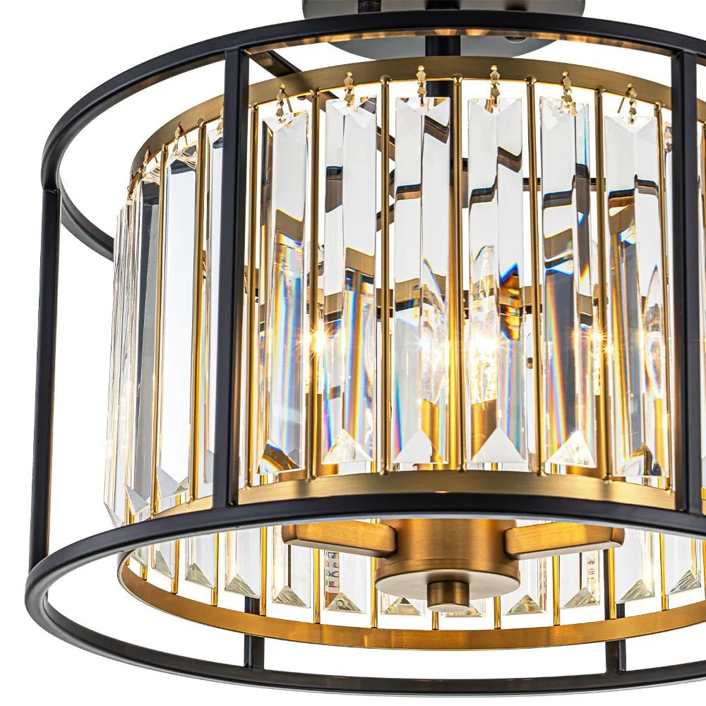 Qvistari Glass Ceiling Light