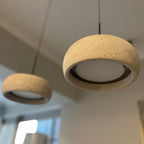 Eurvaran Travertine Pendant Light