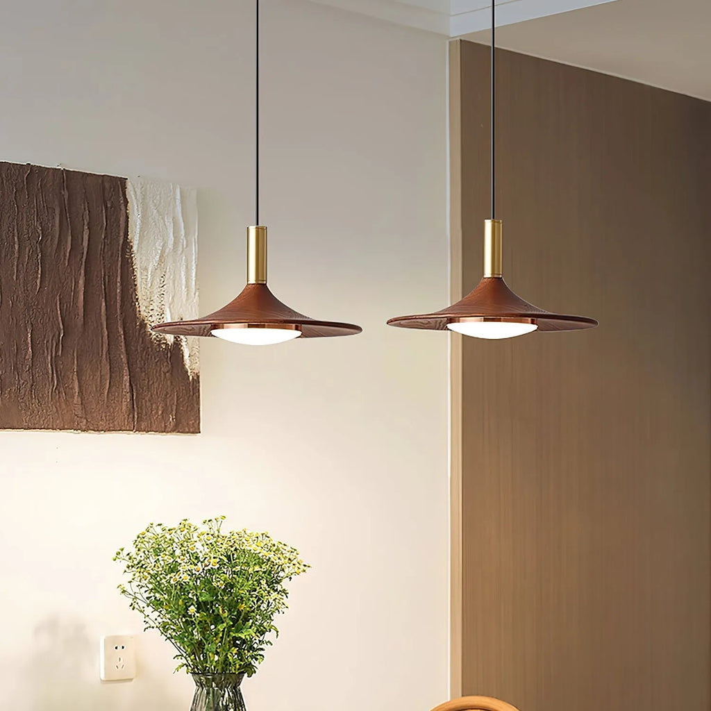 Hat Midcentury Pendant Light