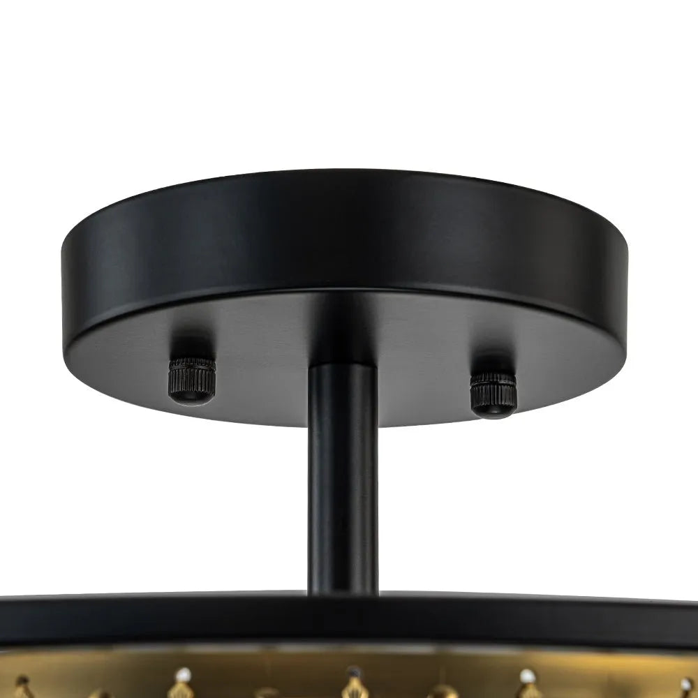 Qvistari Glass Ceiling Light