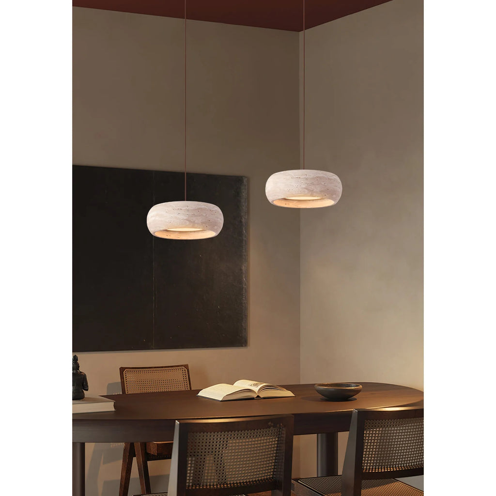 Eurvaran Travertine Pendant Light