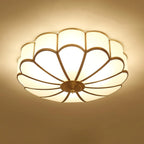 Viraean Brass Flower Ceiling Light