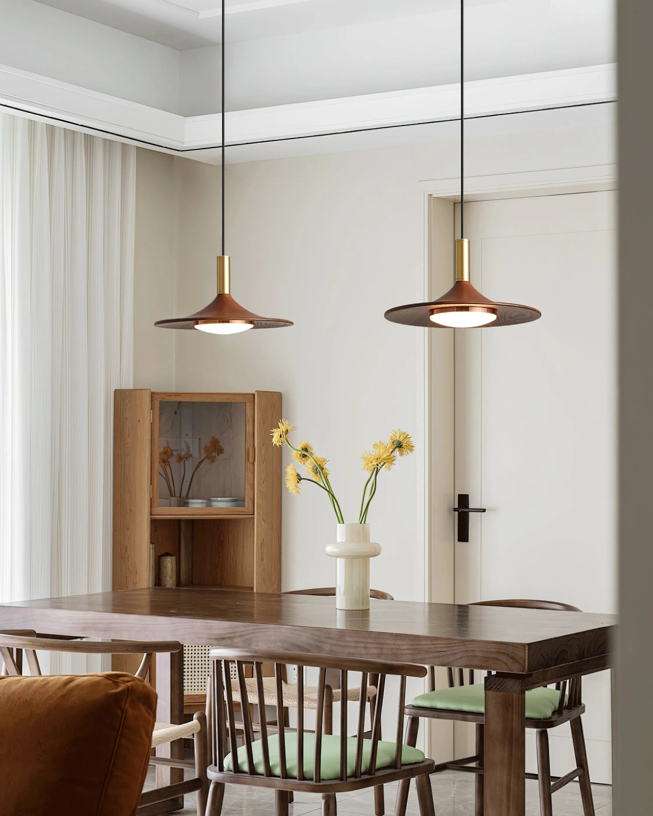 Hat Midcentury Pendant Light