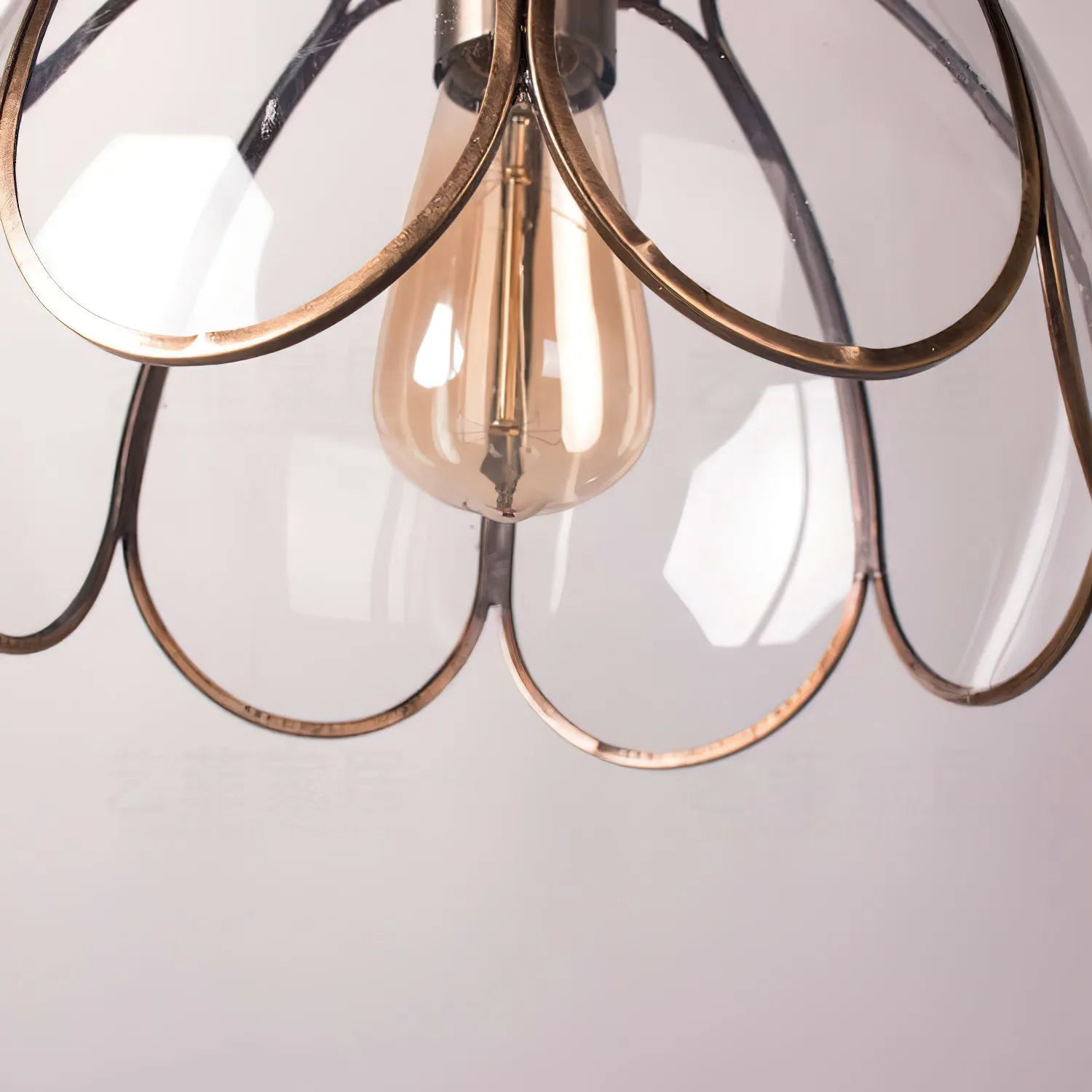 Eraeora Retro Glass Pendant Light