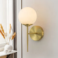 Aether Glass Globe Wall Sconce