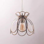 Eraeora Retro Glass Pendant Light