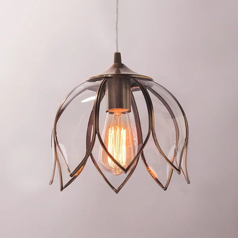 Eraeora Retro Glass Pendant Light