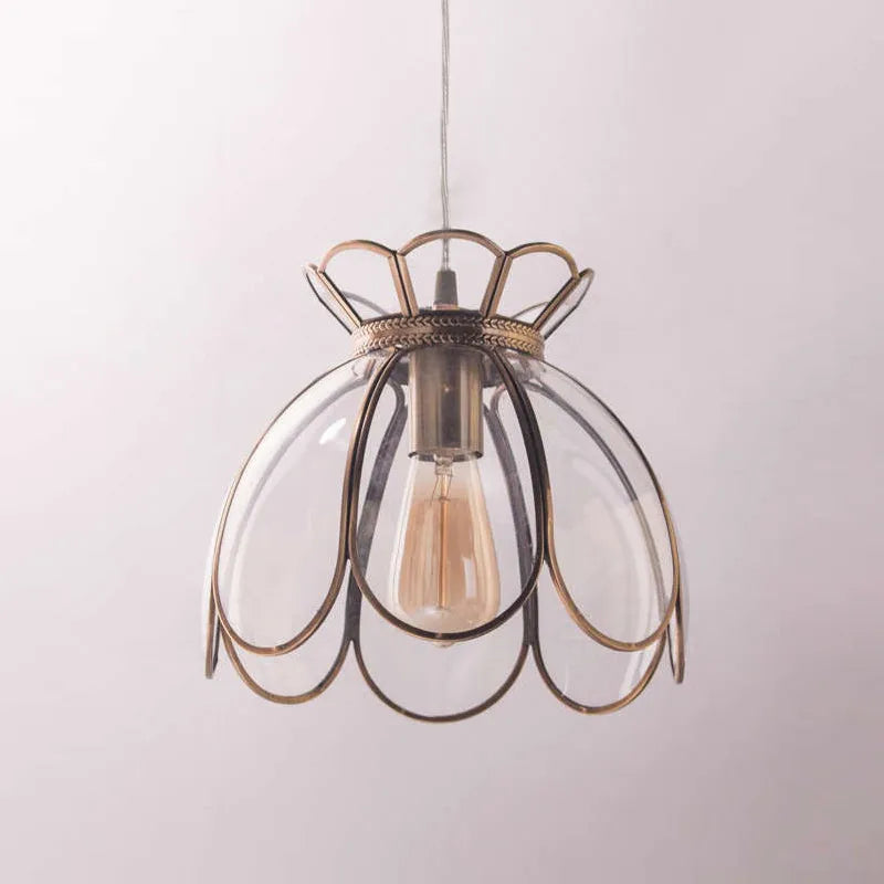 Eraeora Retro Glass Pendant Light