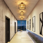 Qvistari Glass Ceiling Light