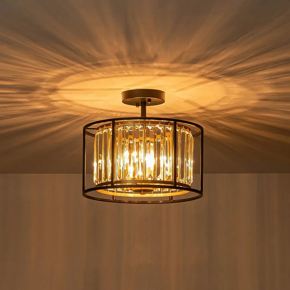Qvistari Glass Ceiling Light