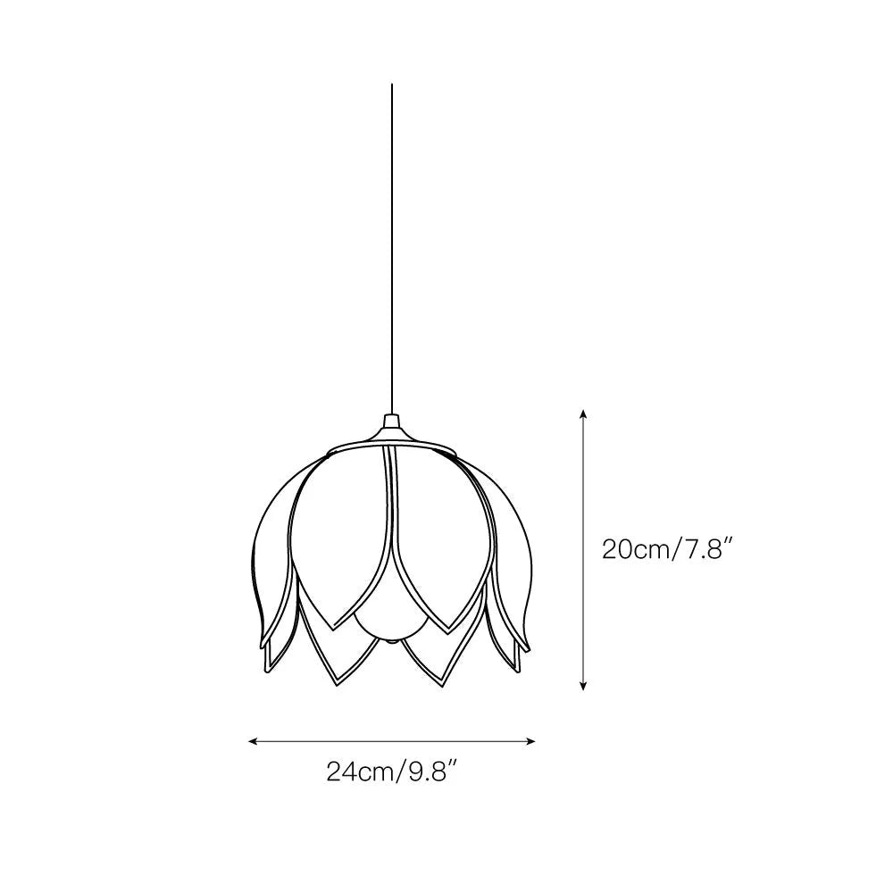 Eraeora Retro Glass Pendant Light