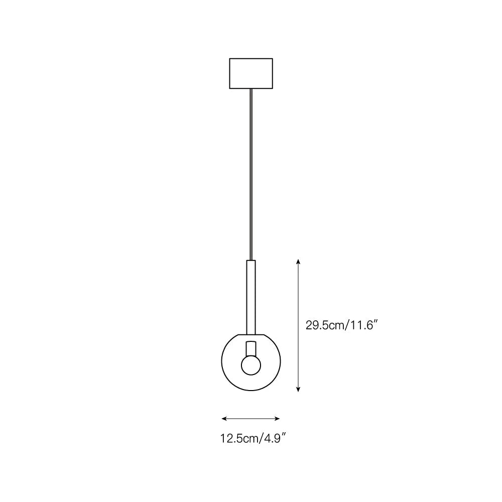 Vetheel Glass Cloud Pendant Light