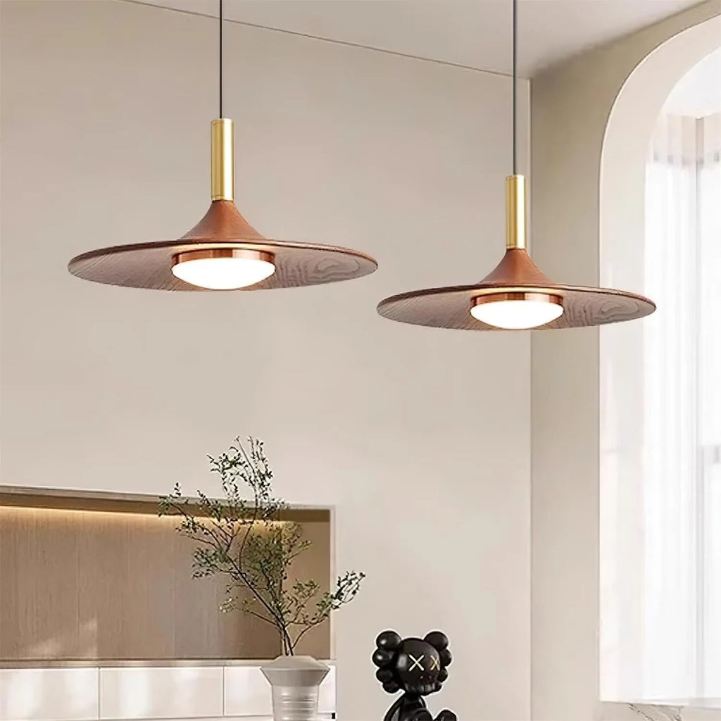 Hat Midcentury Pendant Light