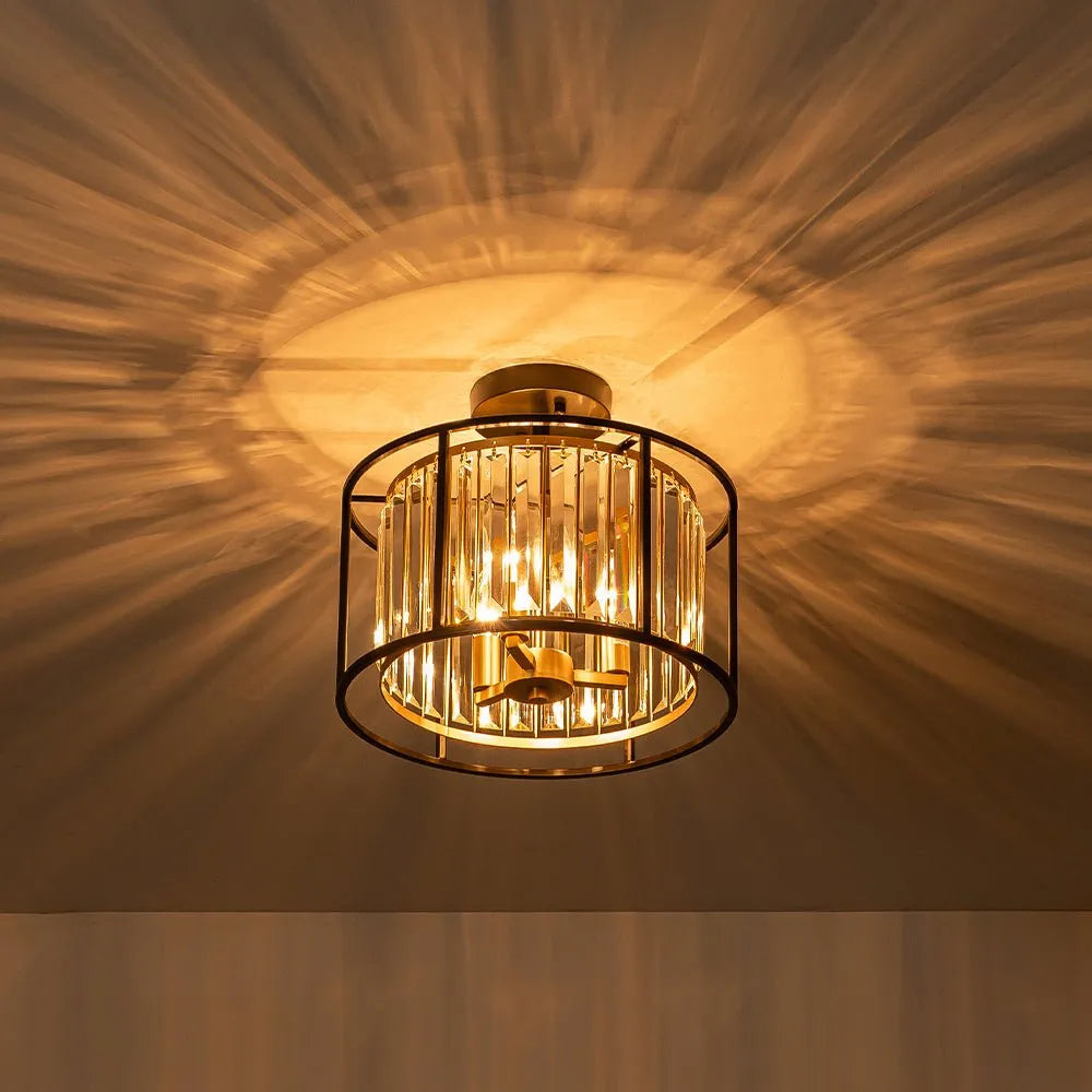 Qvistari Glass Ceiling Light