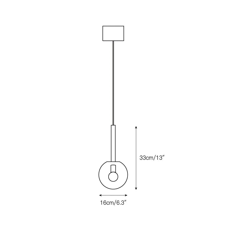 Vetheel Glass Cloud Pendant Light