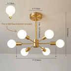 Blikuvo Brass Sputnik Light