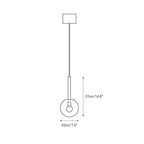 Vetheel Glass Cloud Pendant Light