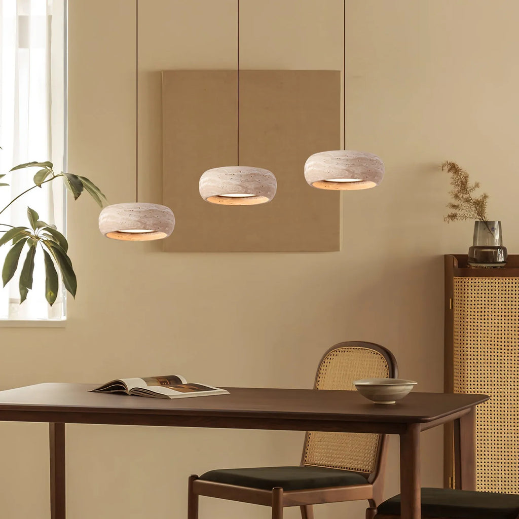 Eurvaran Travertine Pendant Light